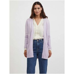 Light Purple Cardigan VILA Ril - Women