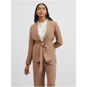 Brown jacket with binding VILA Britt - Women