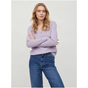 Light purple sweater VILA Chassa - Women