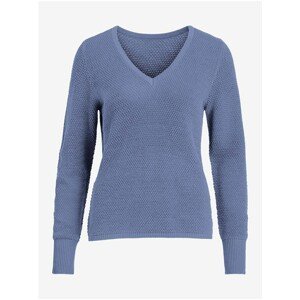 Blue sweater VILA Chassa - Women
