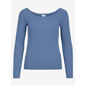 Blue sweater VILA Helli - Women