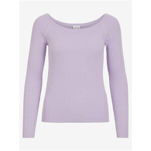 Light purple sweater VILA Helli - Women