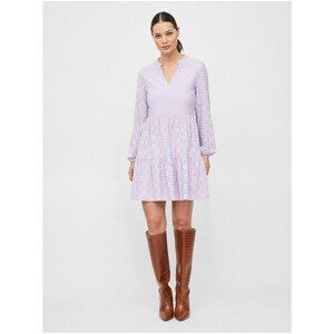 Light purple dress with Madeira VILA Kawa - Women