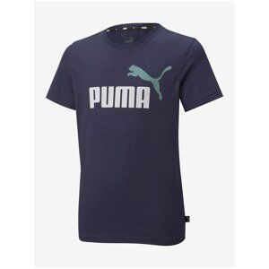 Dark blue boys' T-shirt with Puma print - Men