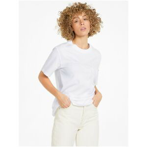 White Women's T-Shirt Puma Her - Women