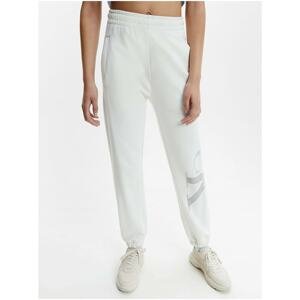 White Women's Patterned Sweatpants Calvin Klein - Women