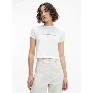 SEASONAL MONOGRAM BABY TEE Calvin Klein Jeans - Women