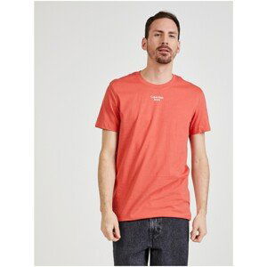 Coral Men's T-Shirt Calvin Klein - Men