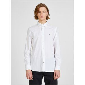 White Men's Shirt Tommy Hilfiger - Men's