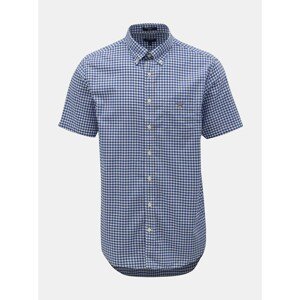 White-blue plaid regular fit shirt GANT - Men