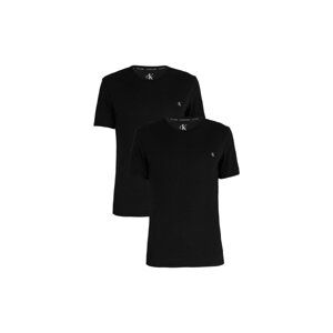 Calvin Klein Black Men's 2 Pack T-ShirtS S/S Crew Neck 2PK - Men's