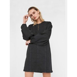 Black Denim Dress Noisy May Gaia - Women