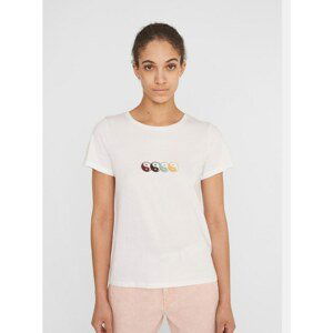 White T-shirt with print Noisy May nate - Women