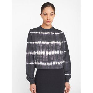 Black patterned sweatshirt Noisy May Joan - Women