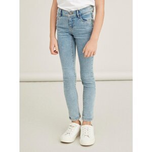 Light Blue Girl Skinny Fit Jeans Name It Polly - Unisex