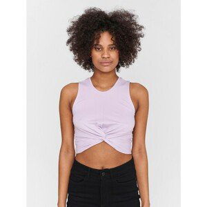 Purple crop top Noisy May Twiggi - Women