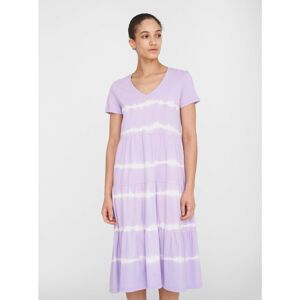 Light Purple Patterned Midish Dress Noisy May Buster - Women