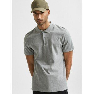 Grey Polo T-Shirt Selected Homme - Men