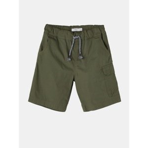 Khaki boys' shorts with pockets name it Zall - unisex