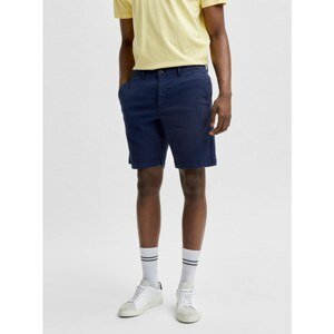 Dark Blue Chino Shorts Selected Homme Chester - Men
