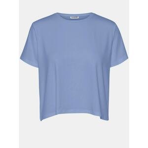 Blue Loose Basic T-Shirt Noisy May Elly - Women