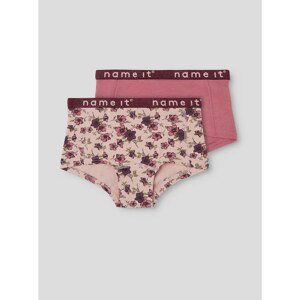 Set of two pink girl panties name it Hipster - unisex