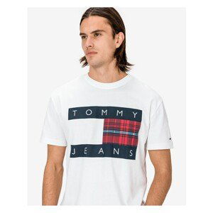 Plaid Centre Flag T-shirt Tommy Jeans - Mens