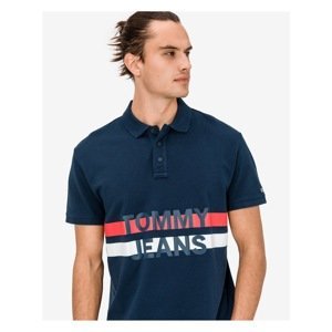 Block Stripe Polo T-shirt Tommy Jeans - Mens