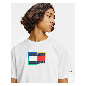 TJM Multicolor Flag Tee Tommy Jeans - Mens