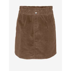 Brown Corduroy Skirt Noisy May Judo - Women