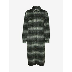 Green Plaid Long Shirt Jacket Noisy May Lulla - Women