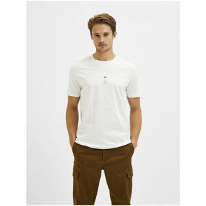 White Men's T-Shirt Selected Homme Kody - Men's