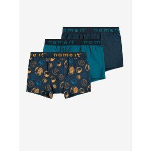 Set of three blue boys boxers name it Boxer - unisex