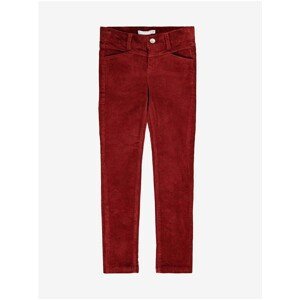 Red Girl Corduroy Pants name it Polly - unisex