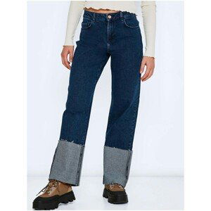 Dark Blue Women's Flared Fit Jeans Noisy May Amanda - Women