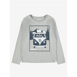 Light grey boys' T-shirt name it Oleander - unisex