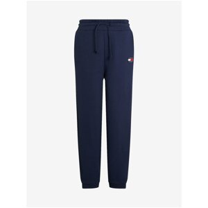 Tepláky - Tommy Jeans TJW RELAXED HRS BADGE SWEATPANT tmavomodré