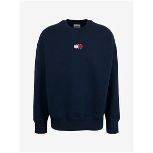 Tommy Badge Crew Sweatshirt Tommy Jeans - Mens