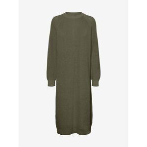 Khaki Sweater Dress Noisy May Lucia - Women