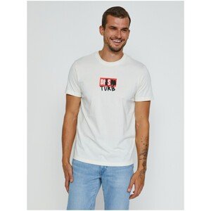 CreamY Pin T-Shirt Diesel Diegos - Men