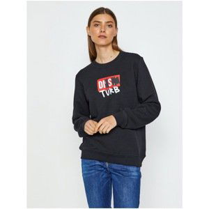 Black Women's Sweatshirt Diesel Angs - Women