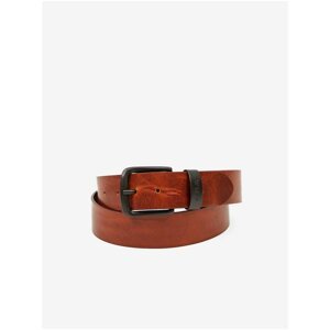Brown Men's Leather Belt Replay - Men's