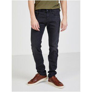 Black Men's Slim Fit Jeans Replay - Men's