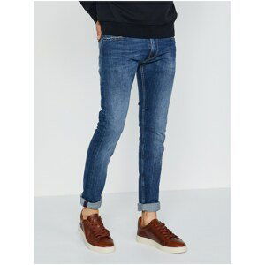 Dark Blue Men's Skinny Fit Jeans Replay 573 Bio Jondrill Jeans - Mens