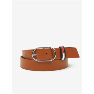 Brown Women's Leather Strap Tommy Jeans Oval 3.0 - Women