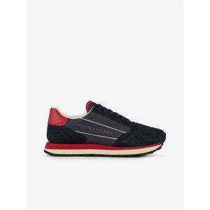 Red-Blue Men's Suede Sneakers Armani Exchange - Men