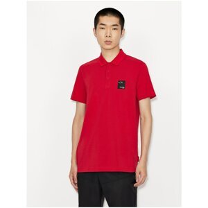 Red Men's Polo T-Shirt Armani Exchange - Men