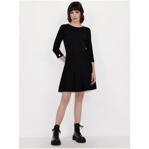 Black Sweater Dress Armani Exchange - Women
