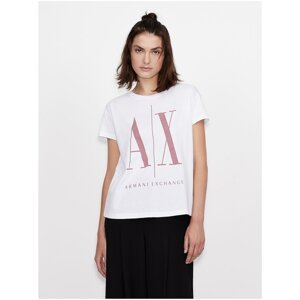 White Women's T-Shirt Armani Exchange - Women