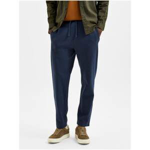 Dark Blue Basic Sweatpants Selected Homme Jacob - Mens